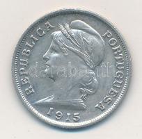 Portugália 1915. 10c Ag T:1-
Portugal 1915. 10 Centavos Ag C:AU 
Krause KM#563