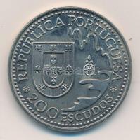 Portugália 1993. 200E Cu-Ni "Tanegashima - Az első portugál kikötés helye Japánban" T:1-
...