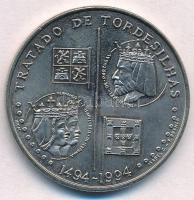 Portugália 1994. 200E Cu-Ni Tordesillasi szerződés T:1- Portugal 1994. 200 Escudos Cu-Ni Treaty of Tordesilhas C:AU Krause KM#671