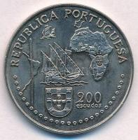 Portugália 1994. 200E Cu-Ni "Tordesillasi szerződés" T:1-
Portugal 1994. 200 Escudos Cu-N...