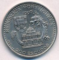 Portugália 1996. 200E Cu-Ni "1557 Portugál jelenlét Makaón" T:1-
Portugal 1996. 200 Escud...