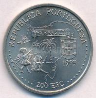 Portugália 1999. 200E Cu-Ni "Brazília" T:1-
Portugal 1999. 200 Escudos Cu-Ni "Brasil...