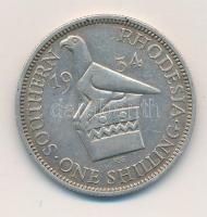 Dél-Rodézia 1934. 1Sh Ag V. György T:2-  Southern Rhodesia 1934. 1 Shilling Ag George V C:VF Krause KM#3