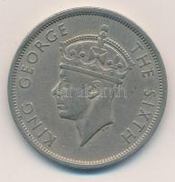 Dél-Rodézia 1948. 1/2C Cu-Ni VI. György T:2  Southern Rhodesia 1948. 1/2 Crown Cu-Ni George VI C:XF Krause KM#24
