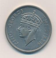 Dél-Rodézia 1949. 1/2C Cu-Ni VI. György T:1-  Southern Rhodesia 1949. 1/2 Crown Cu-Ni George VI C:AU Krause KM#24
