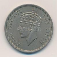 Dél-Rodézia 1951. 1/2C Cu-Ni VI. György T:1- Southern Rhodesia 1951. 1/2 Crown Cu-Ni George VI C:AU Krause KM#24
