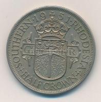 Dél-Rodézia 1951. 1/2C Cu-Ni "VI. György" T:1-
Southern Rhodesia 1951. 1/2 Crown Cu-Ni &q...