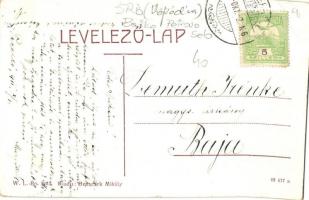 Péterréve, Backo Petrovo Selo; Árpád utca. W. L. Bp. 2233. Kiadja Benacsek Mihály / street view (EK)