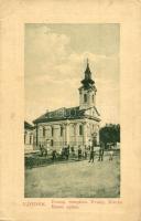 Újvidék, Novi Sad; Evangélikus templom. W. L. Bp. 266. / Evang. Kirche / Lutheran church (Rb)