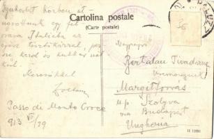 Passo di Monte Croce Carnico, Monte Croce (Carnia), Confine Italo-Austriaco e casello doganale Itali...