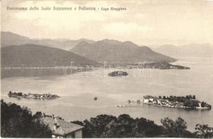 Lago Maggiore, Panorama delle Isole Borromee e Pallanza / Borromean Islands, Pallanza, Lake Maggiore
