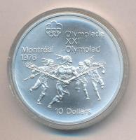 Kanada 1974. 10$ Ag "Montreali olimpia - Lacrosse" T:1
Canada 1974. 10 Dollars Ag "M...