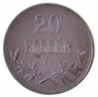 1918. 20f Fe rozettával, Artex-veret T:1(P) 
Adamo K4.1
