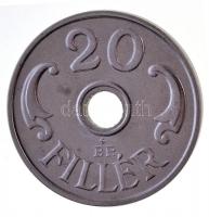 1944. 20f Fe rozettával, Artex-veret T:1(P) 
Adamo P4.1