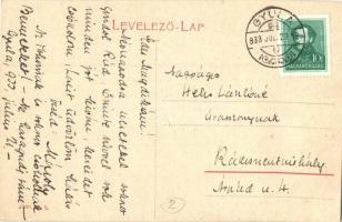 Gyula, Római katolikus főgimnázium. W. L. 1560