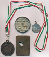 Vegyes: 4db-os sport díjérem tétel közte 2004. "XV. Wien-Budapest Supermarathon" emlékplak...