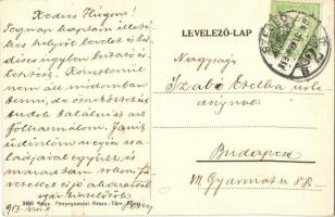 Szatymaz, Dr. Kószó nyaralója, villa + perforált bélyeg