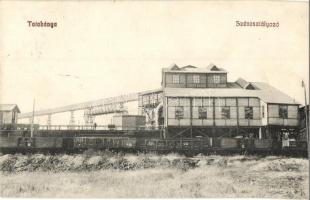 Tatabánya, Szénosztályozó, iparvasút, MÁV vasúti vagonok