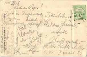 Temesvár, Timisoara; Losonczy tér, piac, üzlet. W. L. Bp. No. 6663. Ideal / square, market, shops