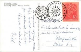 Érsekújvár, Nové Zámky; Okresny úrad / Járási hivatal. F. Ladman felvétele / district office + 1938 ...