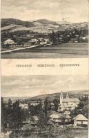 Szerednye, Szvedernik, Serednoj, Serednie; látkép, templom / general view, church (fa)