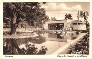 Debrecen - 3 db régi városképes lap