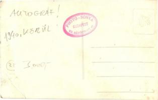 ~1940 Lenkey Imre, az MTK labdarúgója, foci / Hungarian footballer. Sonya photo (EB)