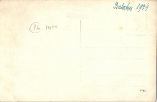 1934 Balaton, Helka gőzhajó utasai, gőzös. photo