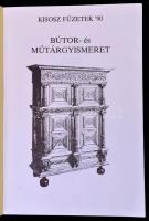 Bútor- és műtárgyismeret. KISOSZ Füzetej '90. Összeállította: Kenesei András. Bp.,(1990),KISOSZ...