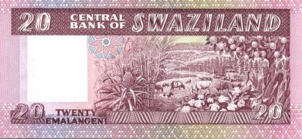 Szváziföld 1986. 20E T:I