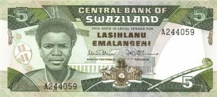 Szváziföld 1986-1987. 2E, 5E, 10E, 20E T:I