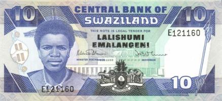 Szváziföld 1986-1987. 2E, 5E, 10E, 20E T:I