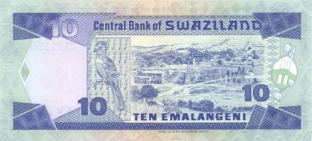 Szváziföld 1986-1987. 2E, 5E, 10E, 20E T:I