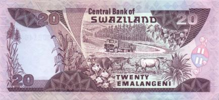 Szváziföld 1986-1987. 2E, 5E, 10E, 20E T:I