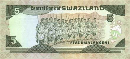 Szváziföld 1990. 5E T:I