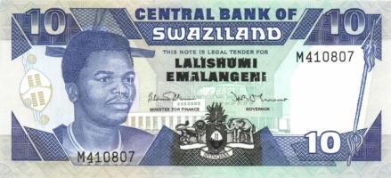 Szváziföld 1990. 10E T:I