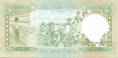 Szíria 1982. 5Pound + 1988. 5Pound T:I