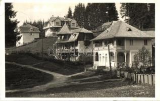 7 db régi erdélyi városképes lap: Nagyvárad, Szováta, Máramarossziget, Herkulesfürdő, Borszék, Koloz...