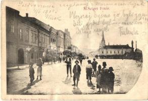 7 db régi erdélyi városképes lap: Nagyvárad, Szováta, Máramarossziget, Herkulesfürdő, Borszék, Koloz...