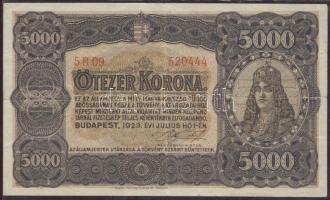 1923. 5000K "M.P." T:II-/III