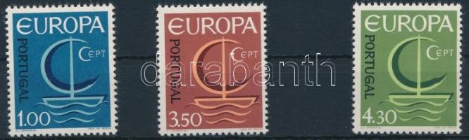 1966 Europa CEPT sor Mi 1012-1014