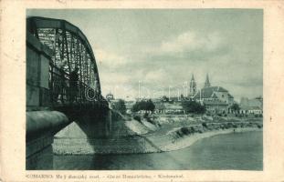 Komárom, Komárno; Maly dunajsky most / Kleine Donaubrücke / Kis-Duna híd / Danube bridge (EK)
