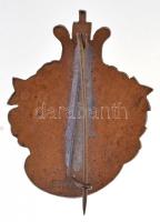 ~1910. "N.I.D.K." daloskör zománcozott fém jelvénye, hátoldalán "BOCZÁN" gyártói...