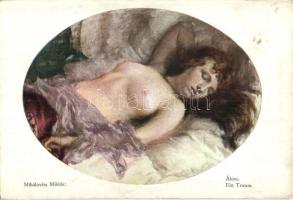 31 db régi enyhén erotikus művészlap / 31 pre-1945 slightly erotic art postcards