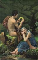 36 db régi Stengel művészlap / 36 pre-1945 Stengel litho art postcards