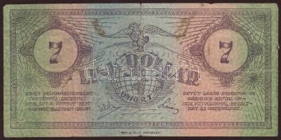 1920-as évek?! 7 link dollár színházi pénz T:IV
