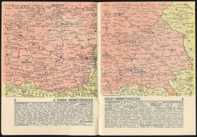 3 db atlasz: Zsebatlasz 1940, A magyar glóbus, Kis atlasz