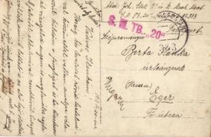 1918 Osztrák-Magyar Haditengerészet 20-as számú torpedónaszádja (ex Kukuk) a kikötőben, matrózok a f...