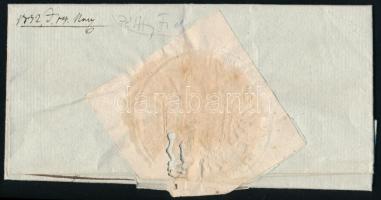 1833 Vöröskői gróf Pálffy Fidél (1788-1864) tárnokmester, főkancellár, árva megyei főispán saját  ké...