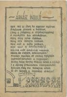 Árkász induló. Tábori Postai Levelezőlap / WWII Hungarian irredenta military field post + 1940 Nagybánya visszatért So. Stpl. (EB)